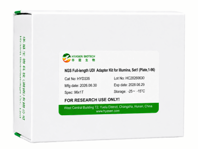 NGS Full‑length UDI Adapter Kit for Illumina, Set1 (Plate,1-96) - HYD335