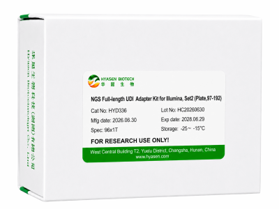NGS Full‑length UDI Adapter Kit for Illumina, Set2 (Plate,97-192) - HYD336