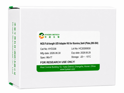 NGS Full-length UDI Adapter Kit for Illumina, Set4 (Plate, 289–384) - HYD338