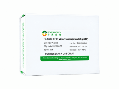 Hi-Yield T7 In Vitro Transcription Kit (pUTP) - HYJ242