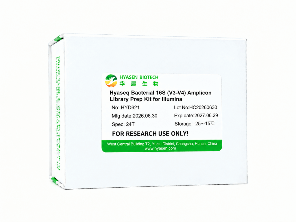Hyaseq Bacterial 16S (V3-V4) Amplicon Library Prep Kit for Illumina - HYD621